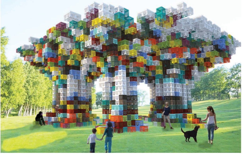 Opulent Grove pavilion proposal