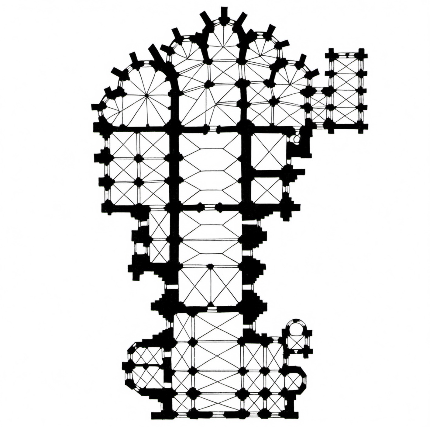 Animated Gothic Diffusion morphology study five