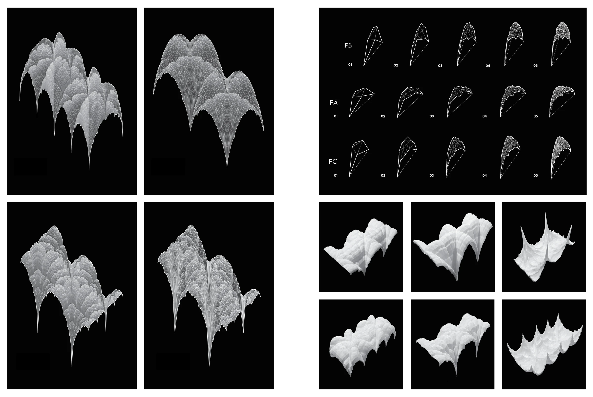 Gothic Suprematist Machine student work, Tianna O’Hare + Erik Pate